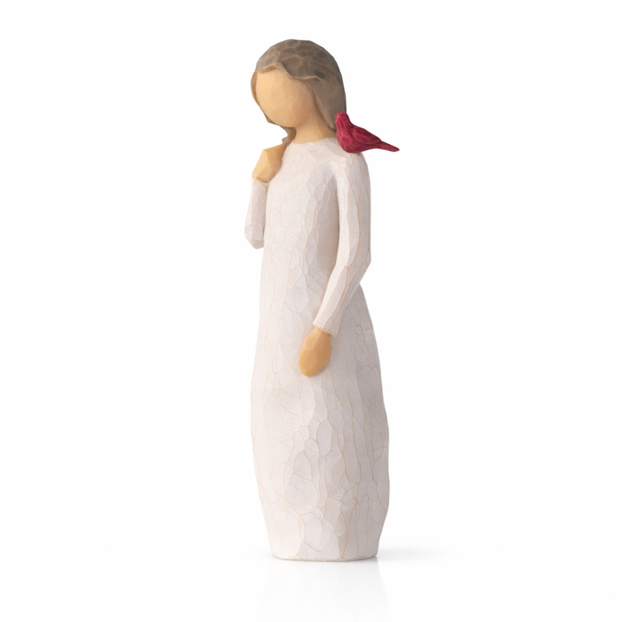Messenger with Cardinal Figurine – Comfort and Remembrance Gift