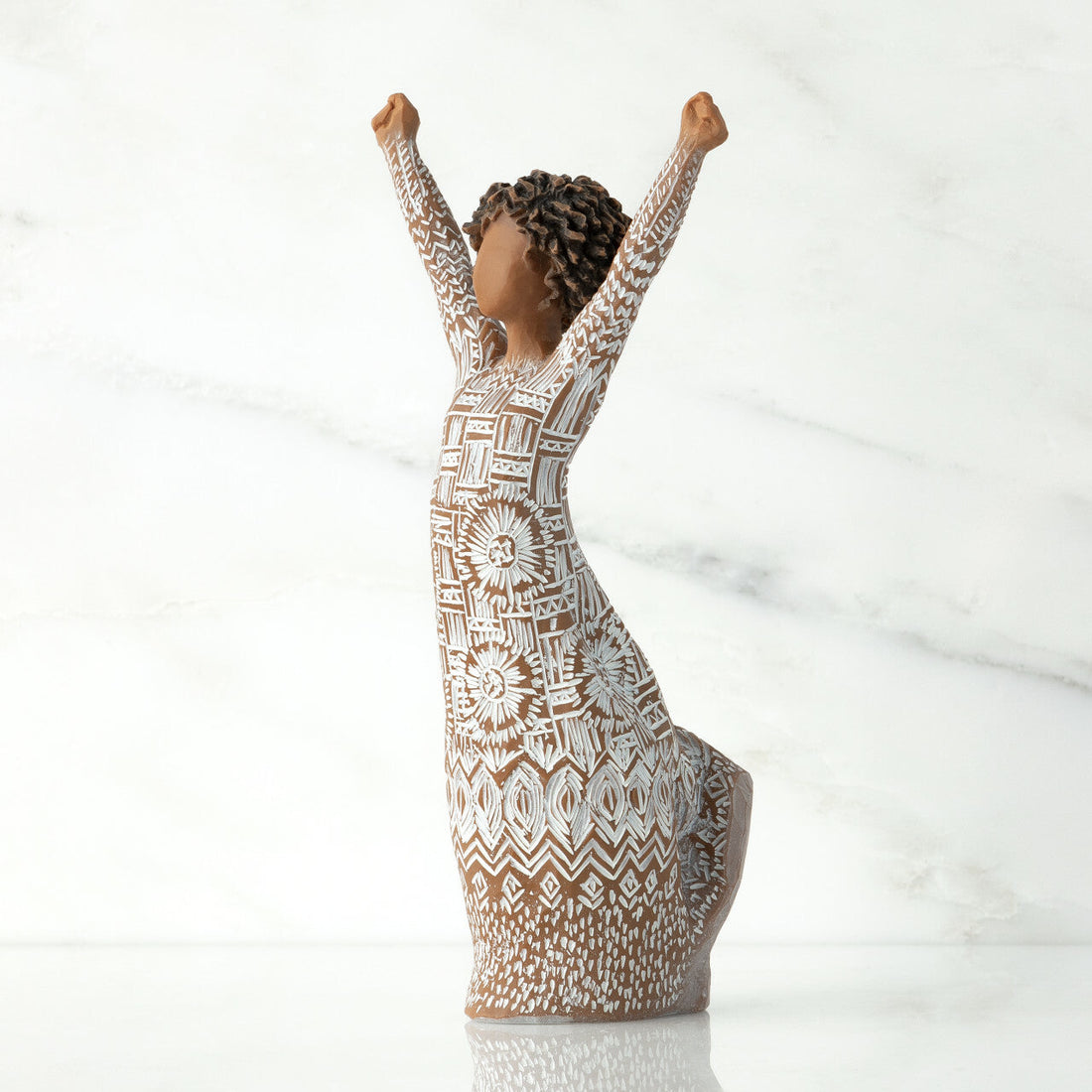 Courageous Joy figurine as a meaningful strength and heritage keepsake gift